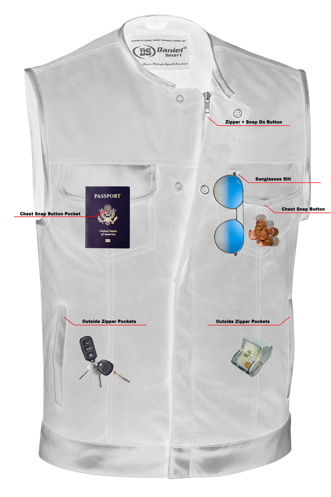 Nightangle - Men's Textile Vest-Mens Textile Vests-Daniel Smart Mfg - Retail