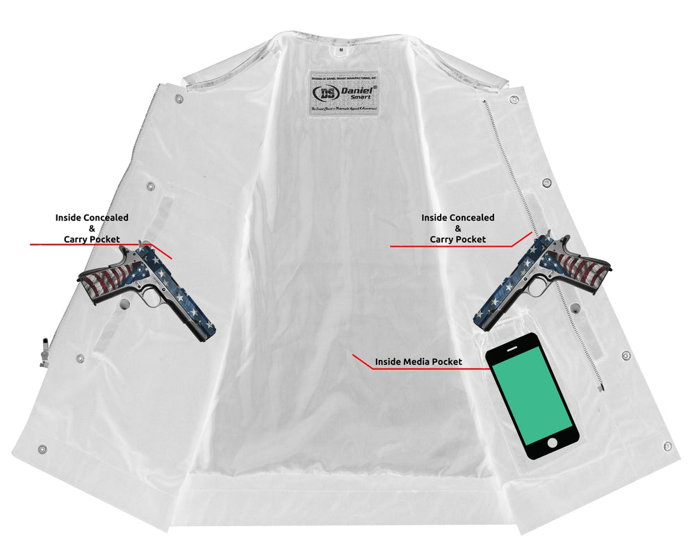 Nightangle - Men's Textile Vest-Mens Textile Vests-Daniel Smart Mfg - Retail