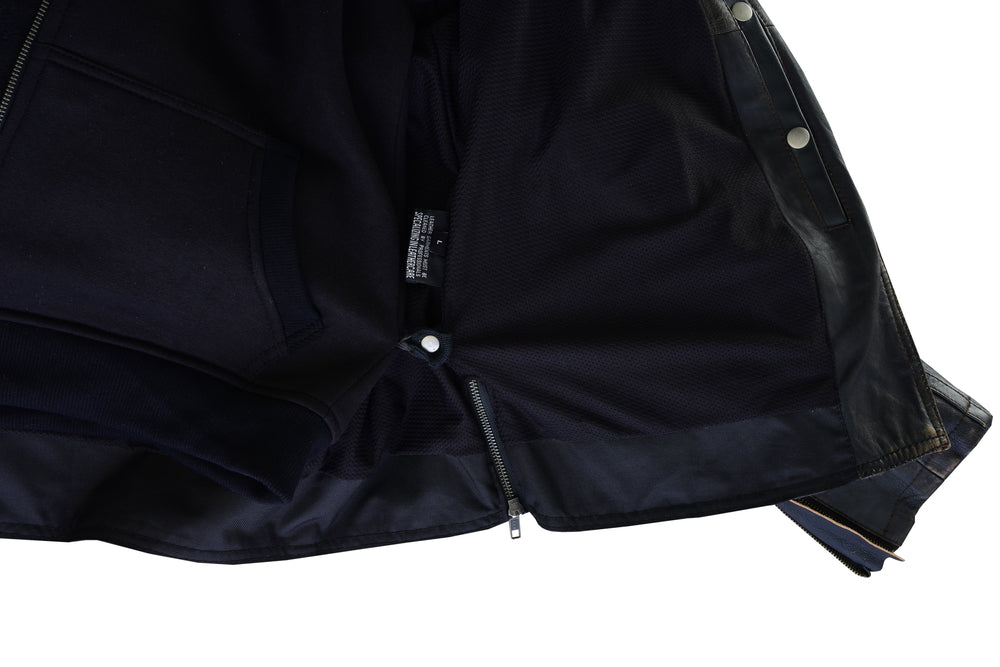 Nightfall Queen - Women's Leather Jacket-Womens Leather Motorcycle Jackets-Daniel Smart Mfg - Retail