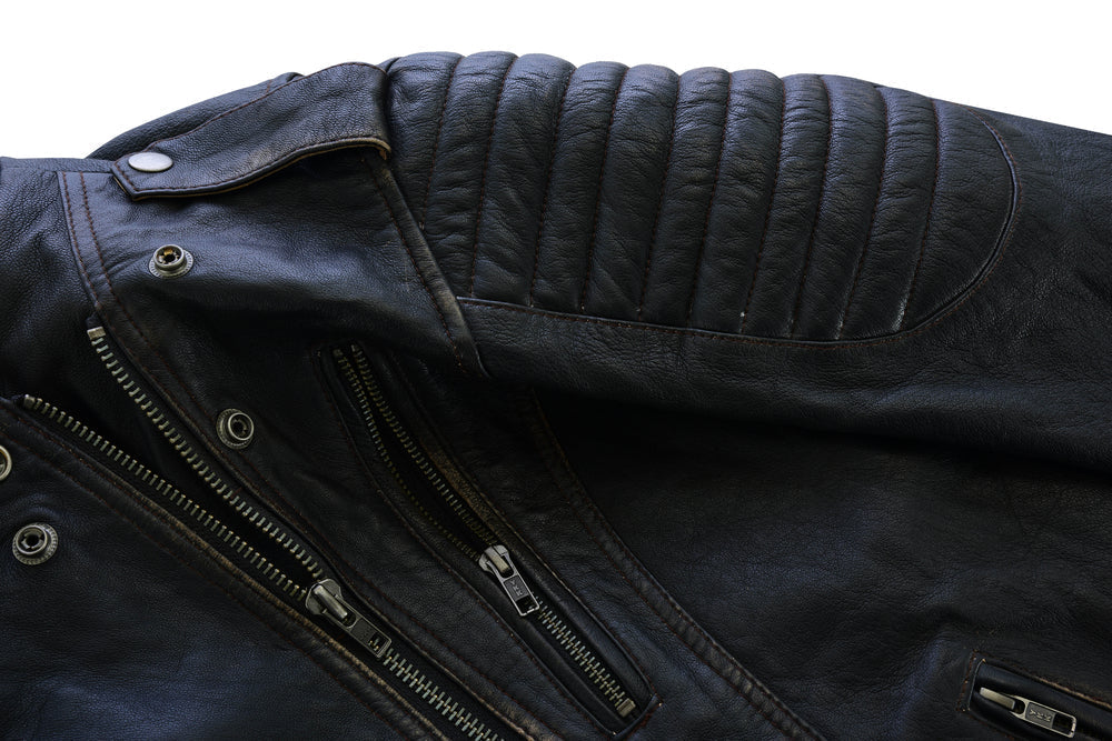 Nightfall Queen - Women's Leather Jacket-Womens Leather Motorcycle Jackets-Daniel Smart Mfg - Retail