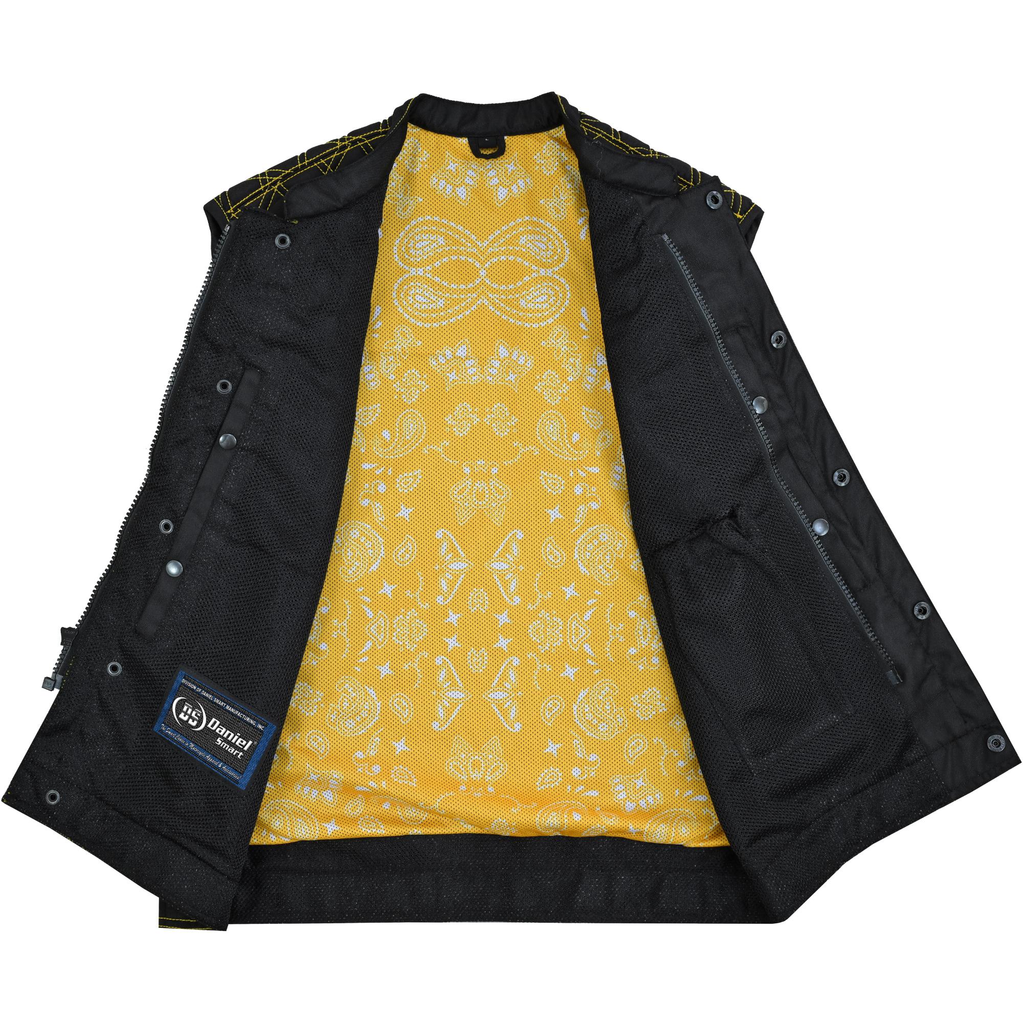 Nitro Rush - Men's Textile Vest-Mens Textile Vests-Daniel Smart Mfg - Retail