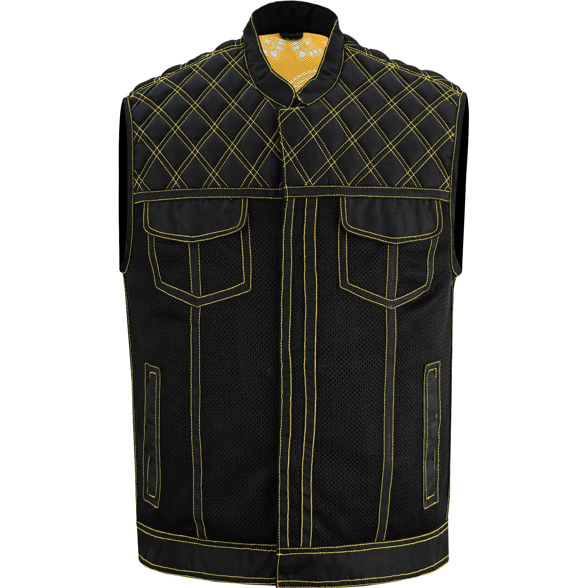 Nitro Rush - Men's Textile Vest-Mens Textile Vests-Daniel Smart Mfg - Retail