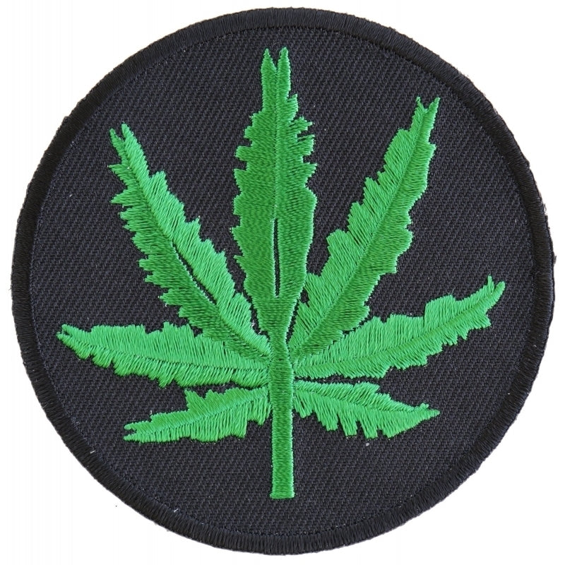 P2400 Marijuana Leaf Patch-Patches-Daniel Smart Mfg - Retail