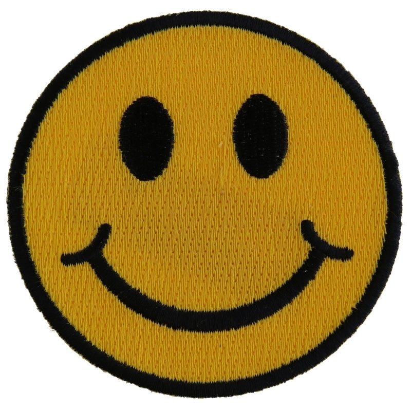 P2761 Smiley Face Patch-Patches-Daniel Smart Mfg - Retail