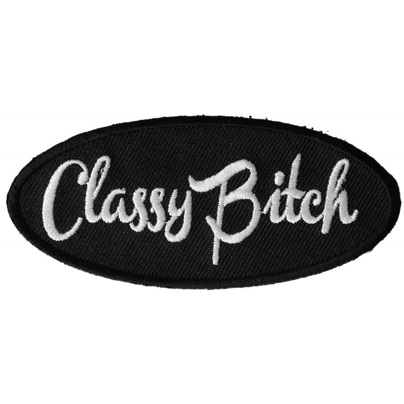 P3253 Classy Bitch Patch-Patches-Daniel Smart Mfg - Retail