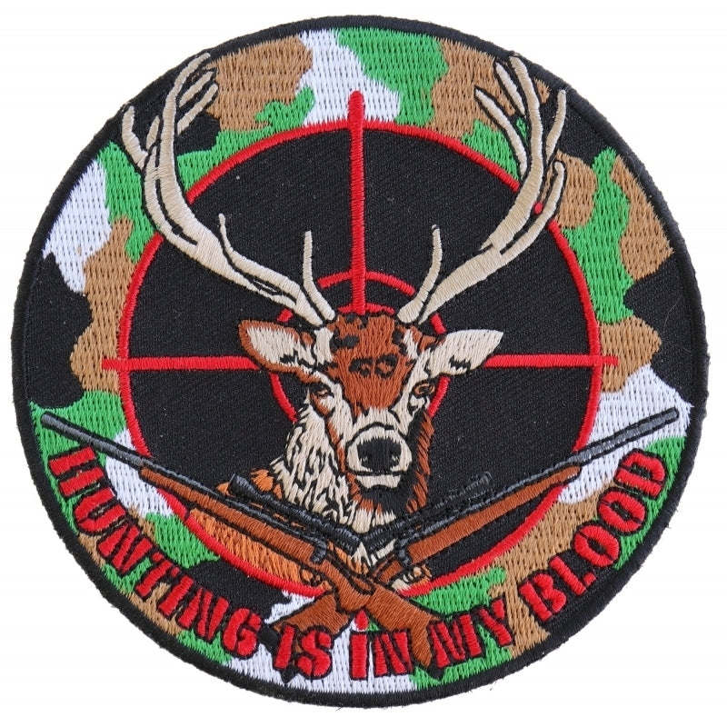 P4348 Deer Hunter Patch-Patches-Daniel Smart Mfg - Retail
