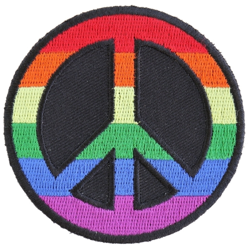 P5451 Rainbow Peace Patch-Patches-Daniel Smart Mfg - Retail