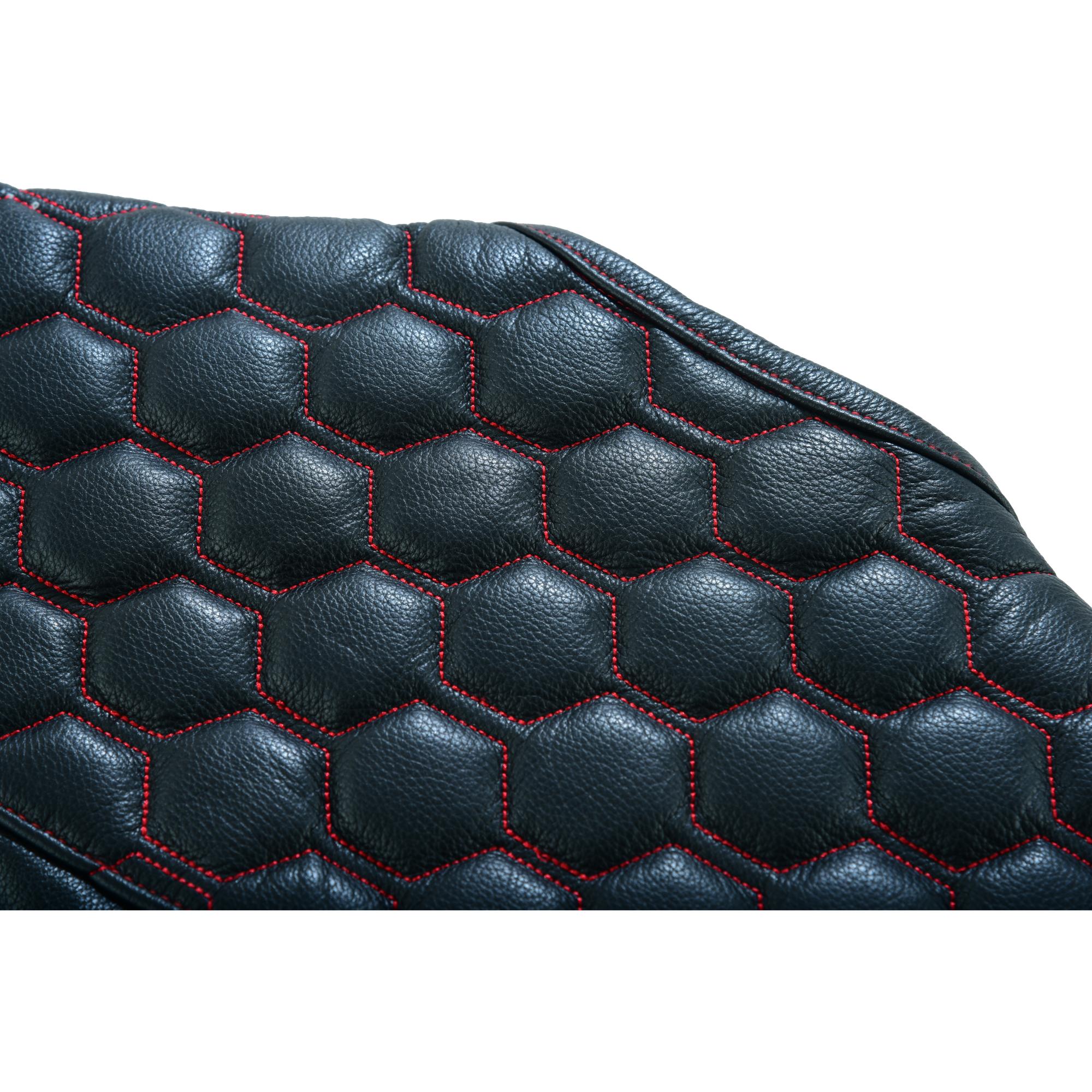 Patriot Wheels Men's Motorcycle Leather Vest-Men's Vests-Daniel Smart Mfg - Retail