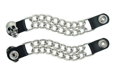 PKV110D Vest Extender - Skull-Vest Extenders-Daniel Smart Mfg - Retail