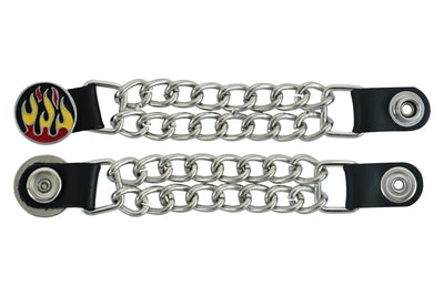 PKV145 Vest Extender - Flame Red W/Yellow-Vest Extenders-Daniel Smart Mfg - Retail