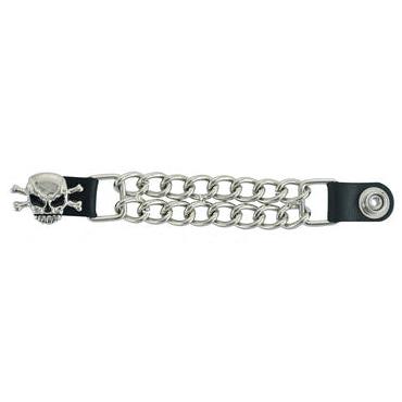 PKV147D Vest Extender - Skull W/Bones-Vest Extenders-Daniel Smart Mfg - Retail