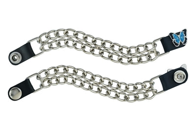 PKV155BD Vest Extender - Butterfly Blue-Vest Extenders-Daniel Smart Mfg - Retail