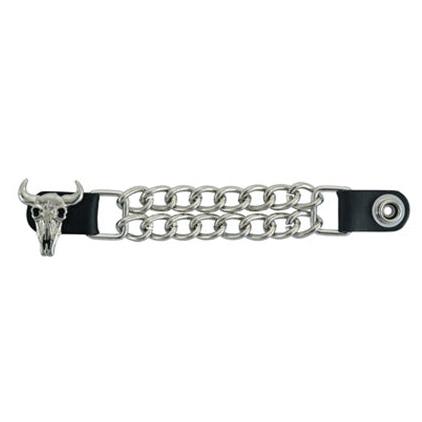 PKV156D Vest Extender - Cow Skull-Vest Extenders-Daniel Smart Mfg - Retail