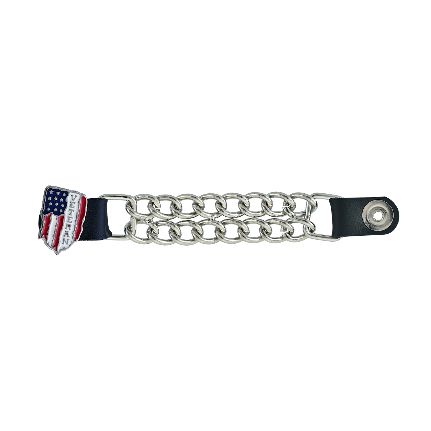 PKV169 Vest Extender - American Flag Veteran-Vest Extenders-Daniel Smart Mfg - Retail