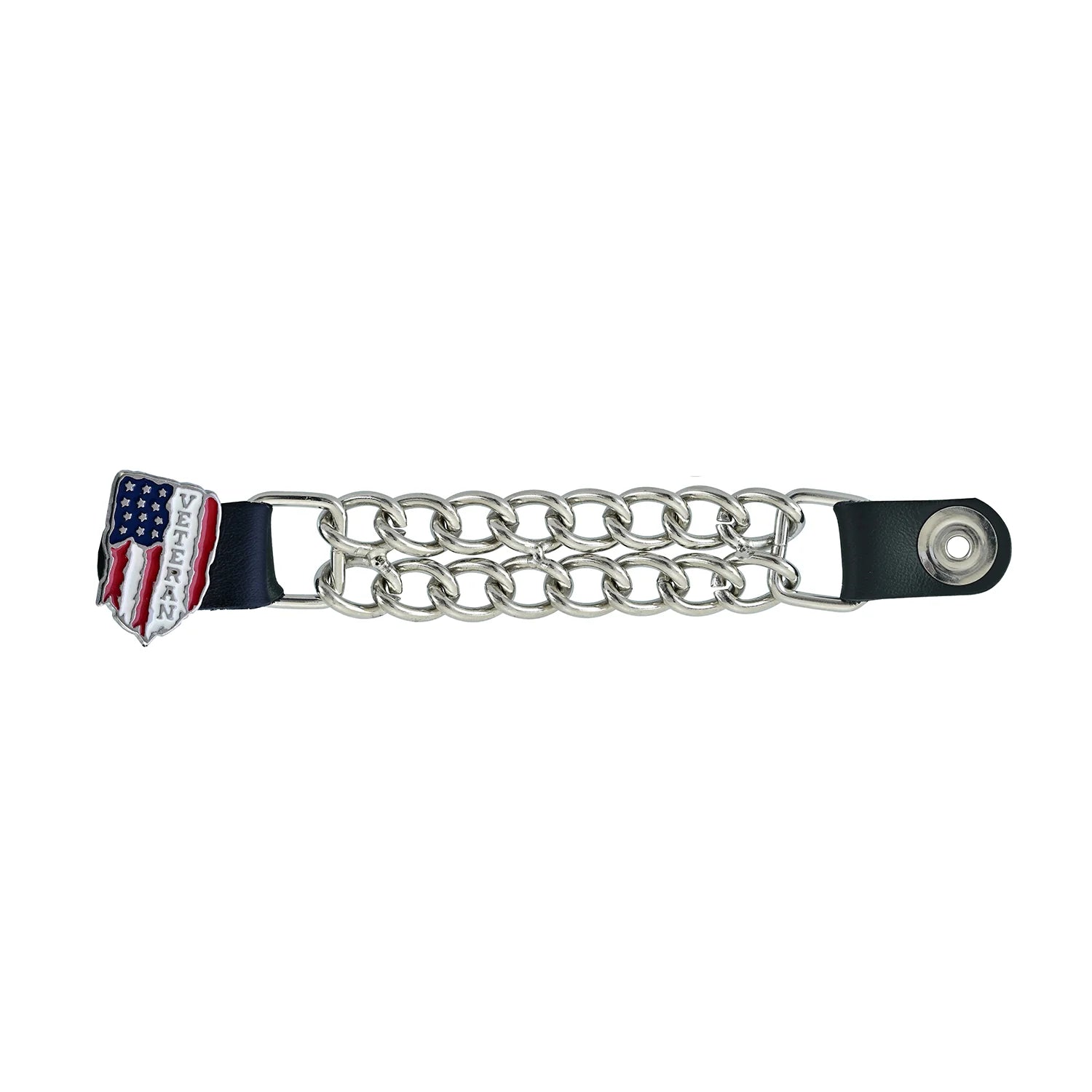 PKV169 Vest Extender - American Flag Veteran-Vest Extenders-Daniel Smart Mfg - Retail