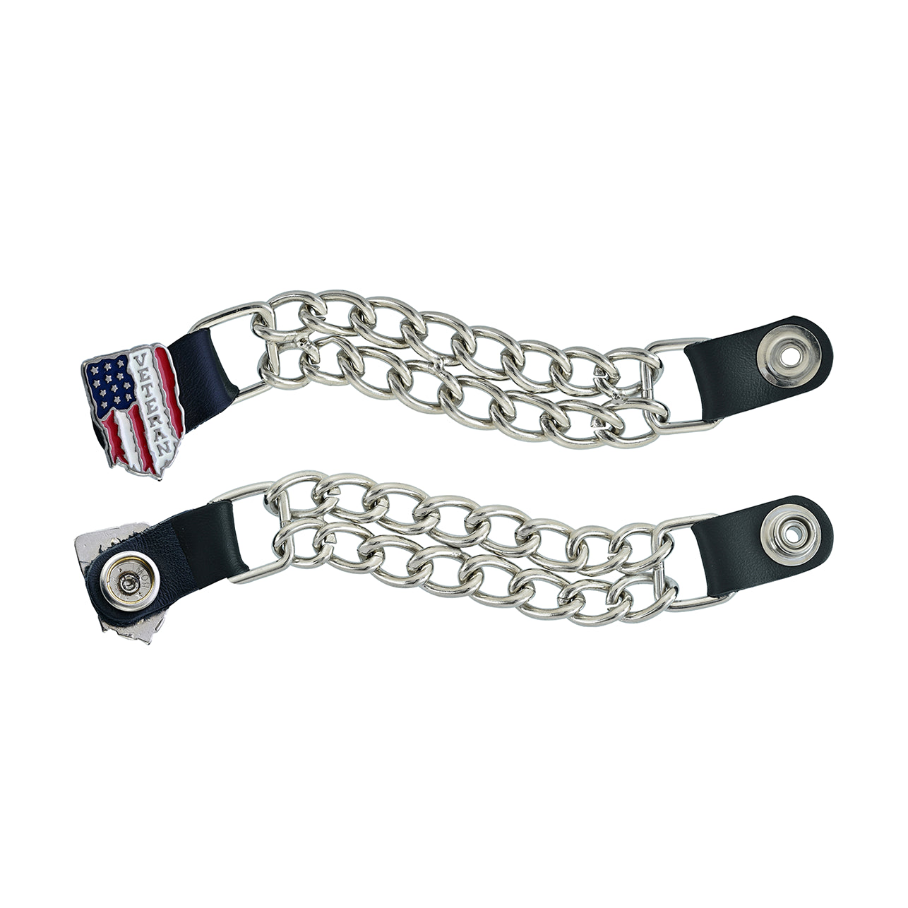 PKV169 Vest Extender - American Flag Veteran-Vest Extenders-Daniel Smart Mfg - Retail