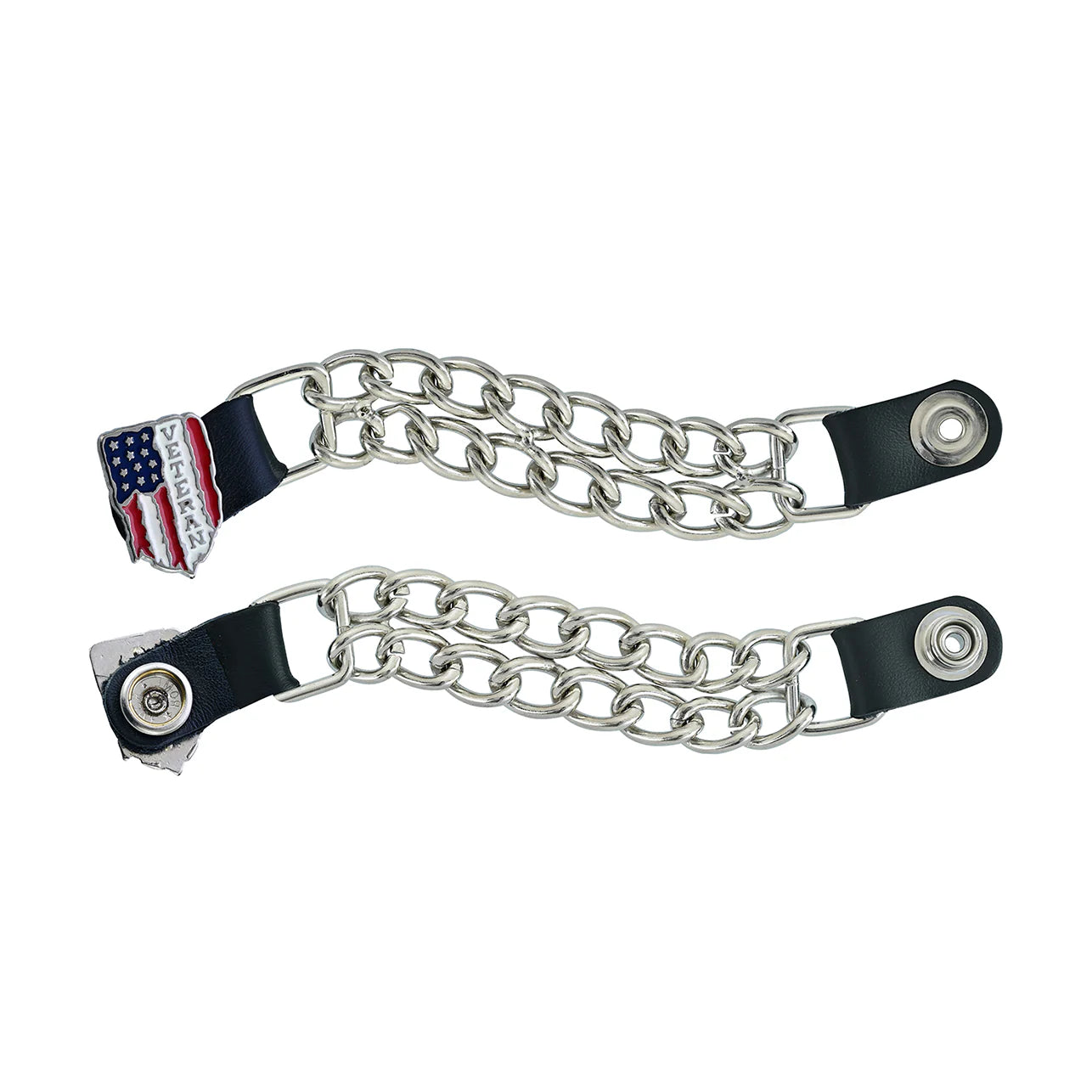 PKV169 Vest Extender - American Flag Veteran-Vest Extenders-Daniel Smart Mfg - Retail