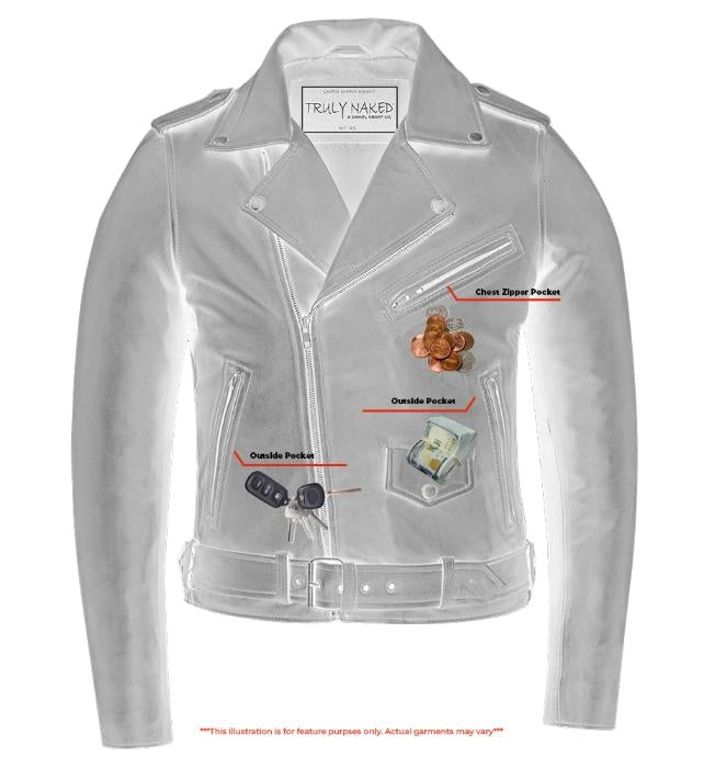 Powerful Soul - Women's Leather Jacket-Womens Leather Motorcycle Jackets-Daniel Smart Mfg - Retail