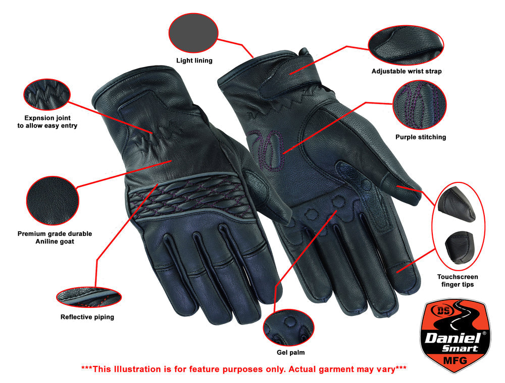 ProFlex Rider - Women's Lightweight Gloves-Womens Lightweight Gloves-Daniel Smart Mfg - Retail
