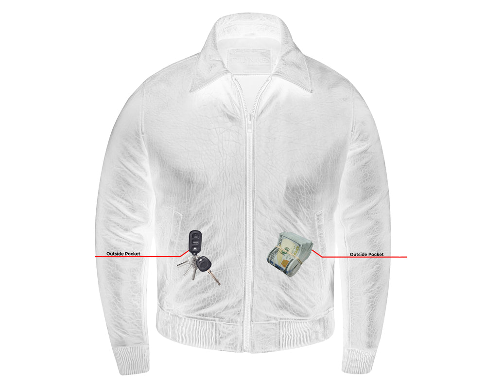 Rapter - Men's Leather Motorcycle Jacket-Mens Leather Motorcycle Jackets-Daniel Smart Mfg - Retail