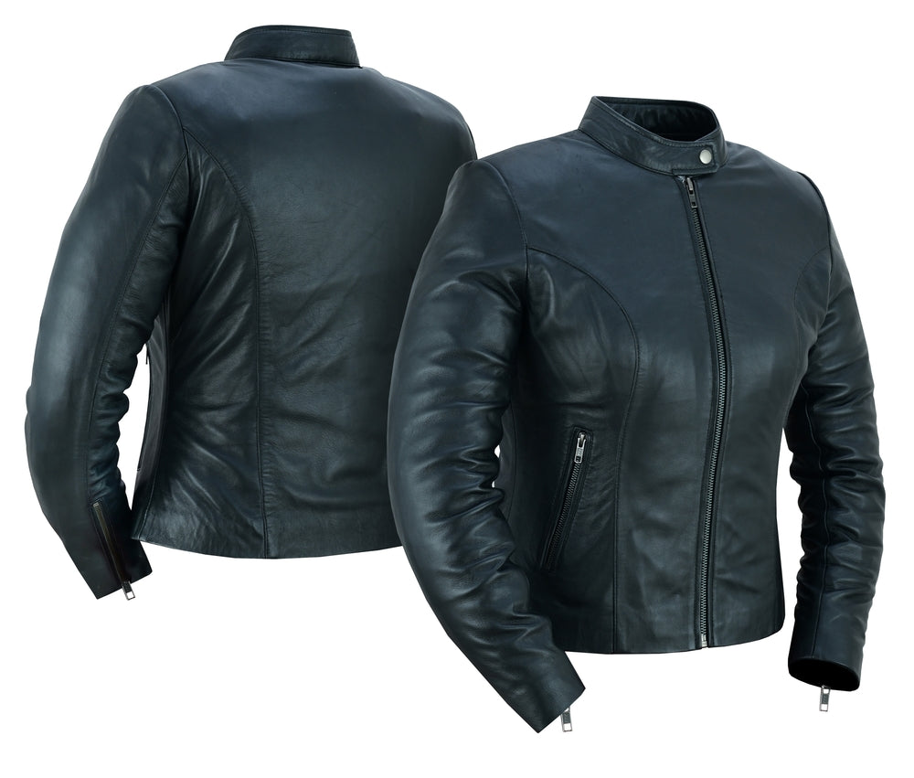 Rapture - Women's Leather Jacket-Womens Leather Motorcycle Jackets-Daniel Smart Mfg - Retail