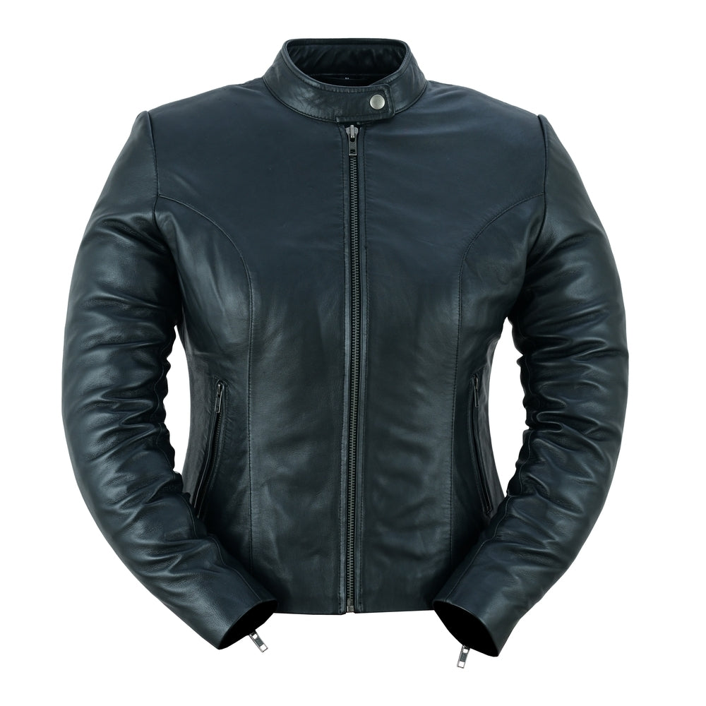 Rapture - Women's Leather Jacket-Womens Leather Motorcycle Jackets-Daniel Smart Mfg - Retail
