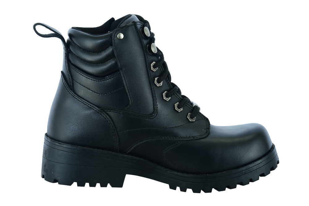 Raze - Women's Leather Motorcycle Boots-Womens Motorcycle Boots-Daniel Smart Mfg - Retail