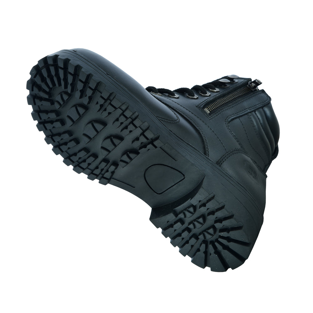 Raze - Women's Leather Motorcycle Boots-Womens Motorcycle Boots-Daniel Smart Mfg - Retail