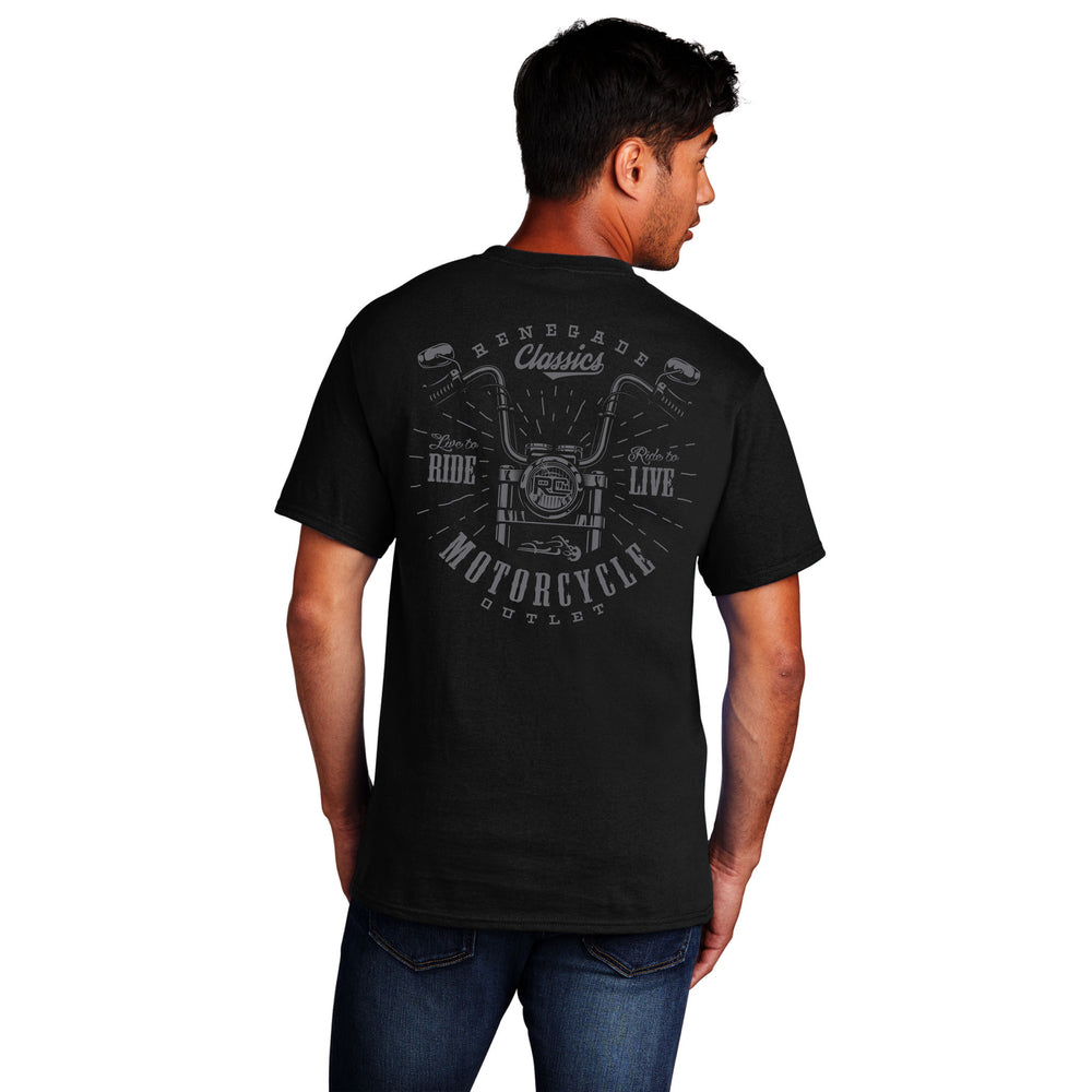 RC8001 Handlebar Tshirt-Mens Shirts-Daniel Smart Mfg - Retail