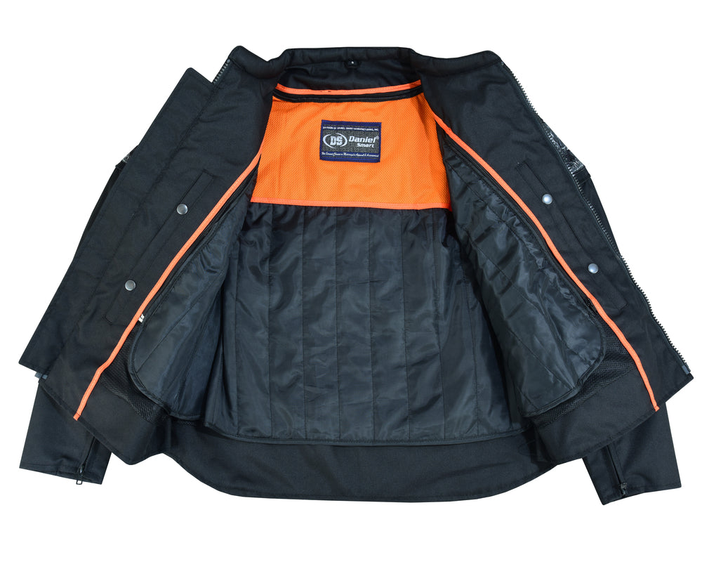 ReflectoX - Men's Textile Motorcycle Jacket-Mens Textile Motorcycle Jackets-Daniel Smart Mfg - Retail