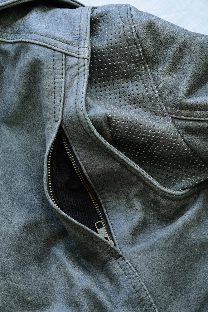 Rose Daredevil - Women's Leather Jacket-Womens Leather Motorcycle Jackets-Daniel Smart Mfg - Retail