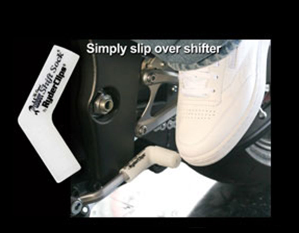 RSS-WHITE Rubber Shift Sock- White-Rubber Shift Sock-Daniel Smart Mfg - Retail