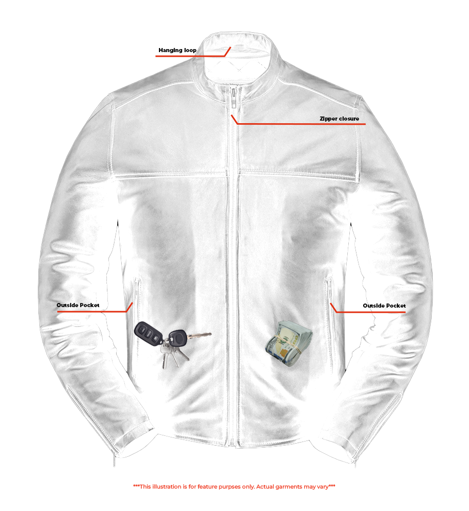 Rustic Stunner Men's Brown Fashion Leather Jacket-Mens Leather Motorcycle Jackets-Daniel Smart Mfg - Retail