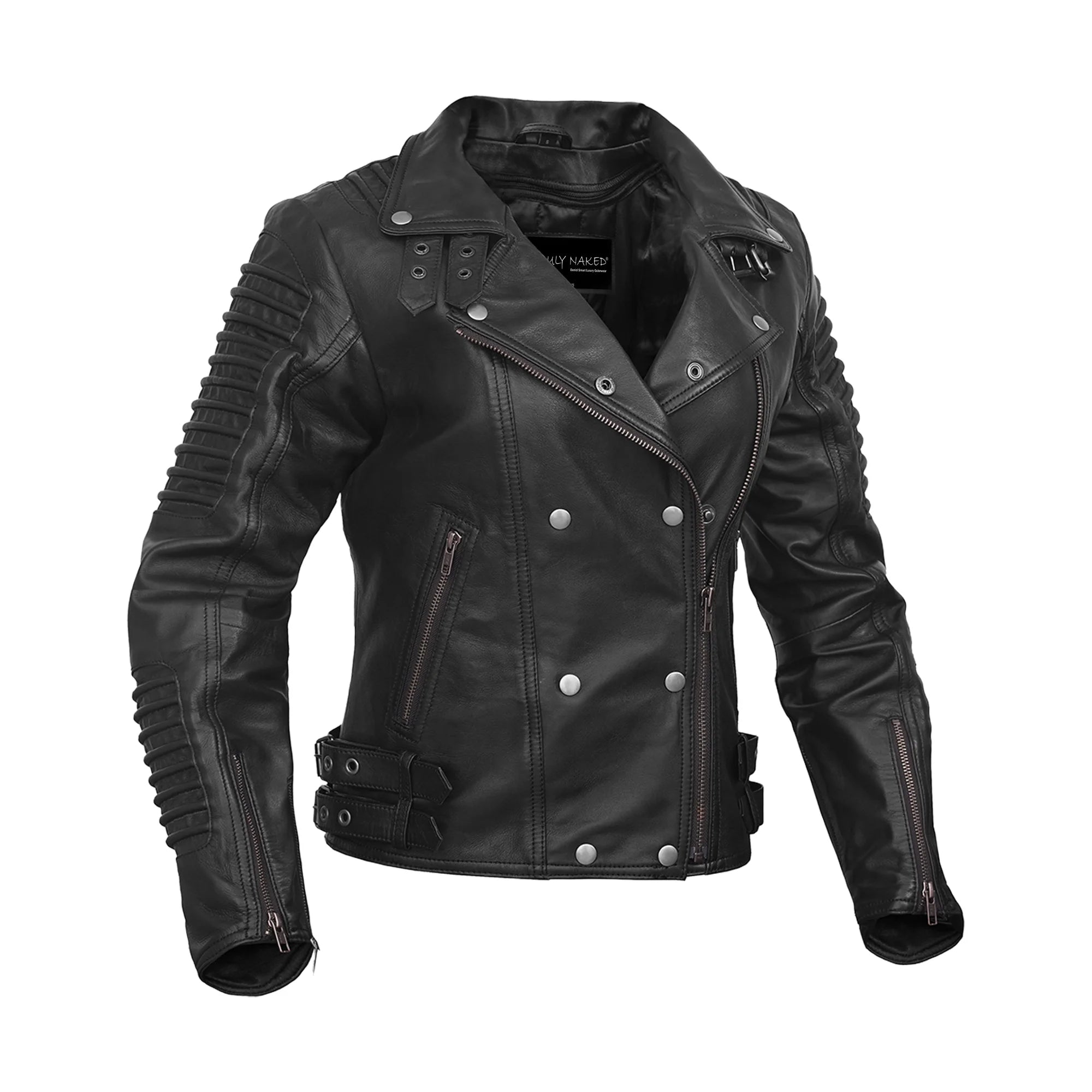 Rebel Dagger Women's Leather Motorcycle Jacket