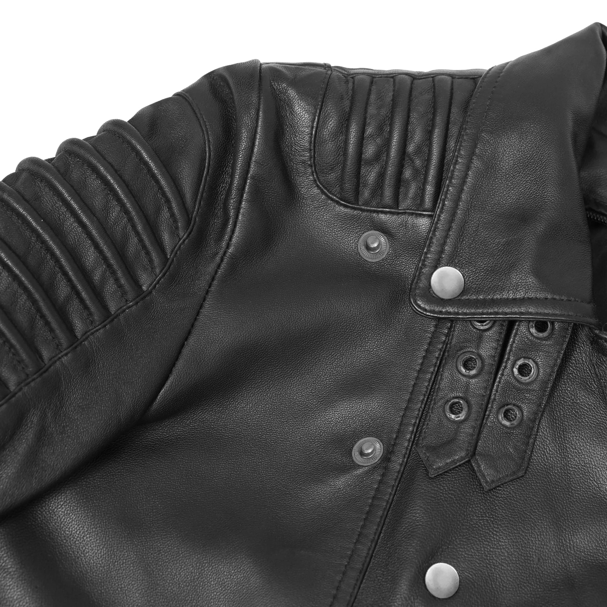 Shadow Queen Women's Leather Motorcycle Jacket