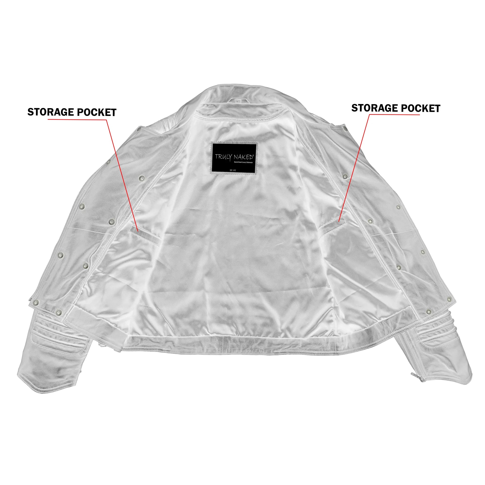 Shadow Queen Women's Leather Motorcycle Jacket