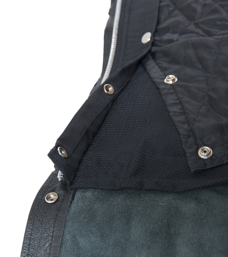 Skyline Rider - Unisex Motorcycle Leather Chaps-Unisex Chaps & Pants-Daniel Smart Mfg - Retail