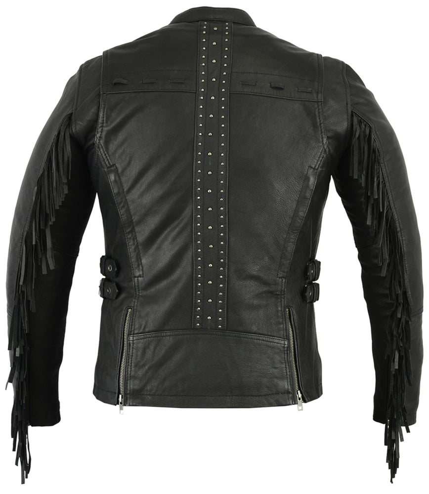 Soft Rebellion - Women's Leather Jacket-Womens Leather Motorcycle Jackets-Daniel Smart Mfg - Retail