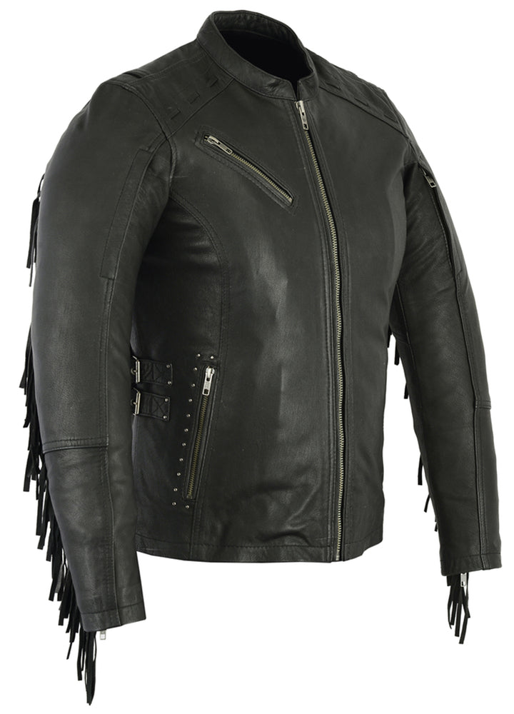 Soft Rebellion - Women's Leather Jacket-Womens Leather Motorcycle Jackets-Daniel Smart Mfg - Retail