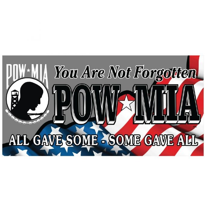 Spowft POW*MIA Waving Flag Towel-Flags-Daniel Smart Mfg - Retail