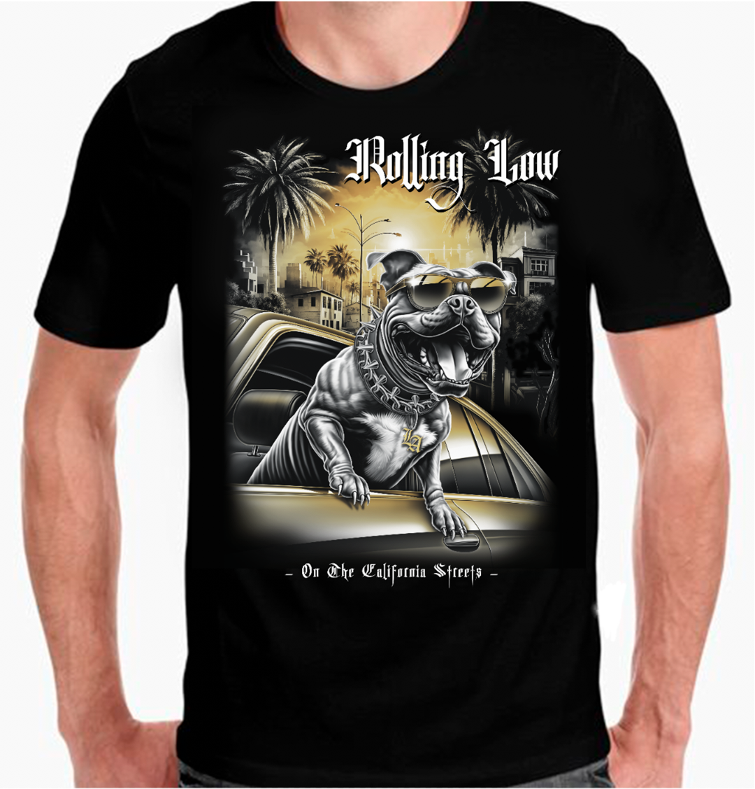 Rolling Low Dog Graphic Tee
