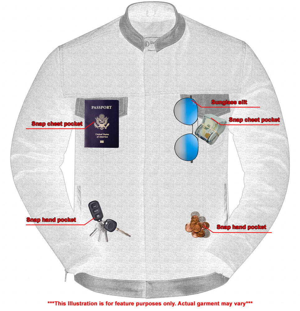 StreetRogue - Men's Textile Motorcycle Jacket-Mens Textile Motorcycle Jackets-Daniel Smart Mfg - Retail