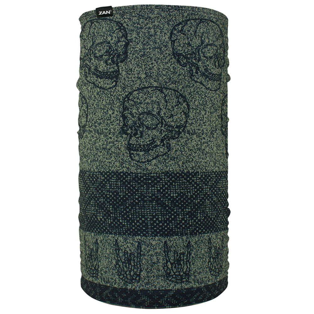 TF123 Motley Tube® Fleece Lined- Skull Fairisle-Head/Neck/Sleeve Gear-Daniel Smart Mfg - Retail