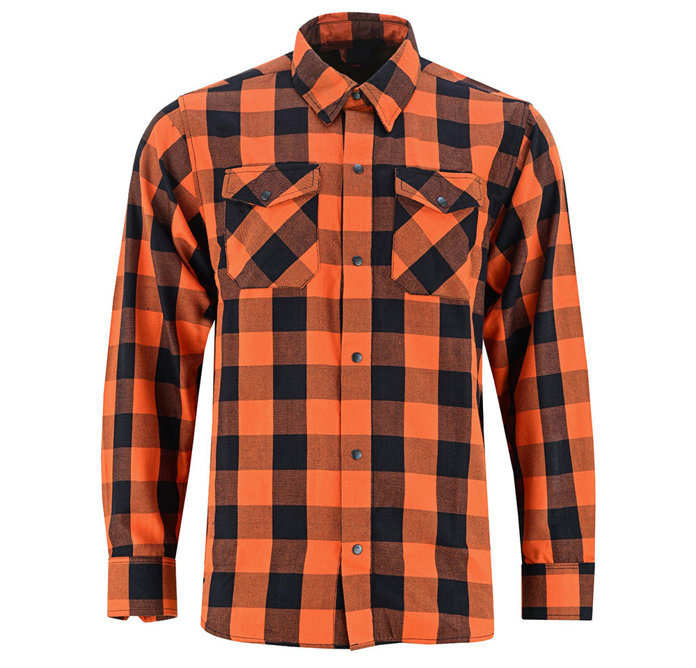Tiger Tone Mens Flannel Shirt-Flannels-Daniel Smart Mfg - Retail