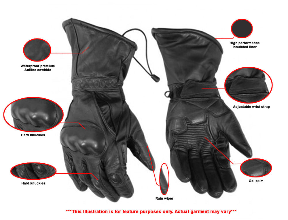 TimberTough - Men's Gauntlet Gloves-Mens Gauntlet Gloves-Daniel Smart Mfg - Retail
