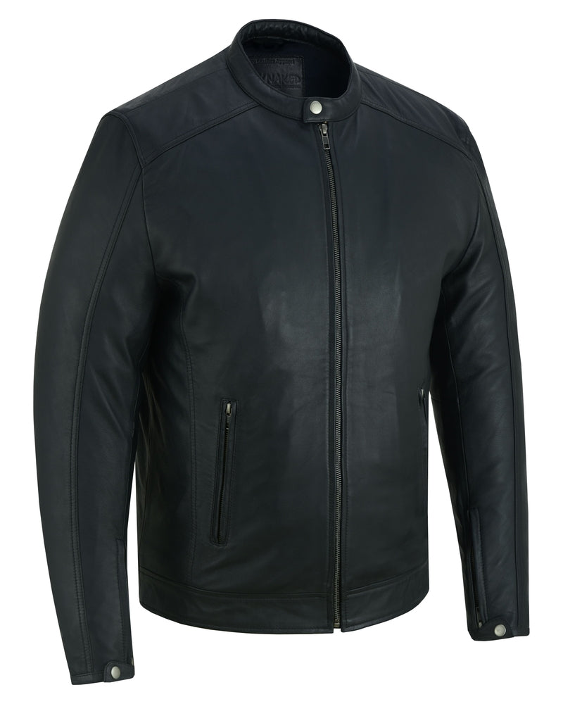 Torque Classic - Men's Leather Fashion Jacket-Mens Leather Motorcycle Jackets-Daniel Smart Mfg - Retail