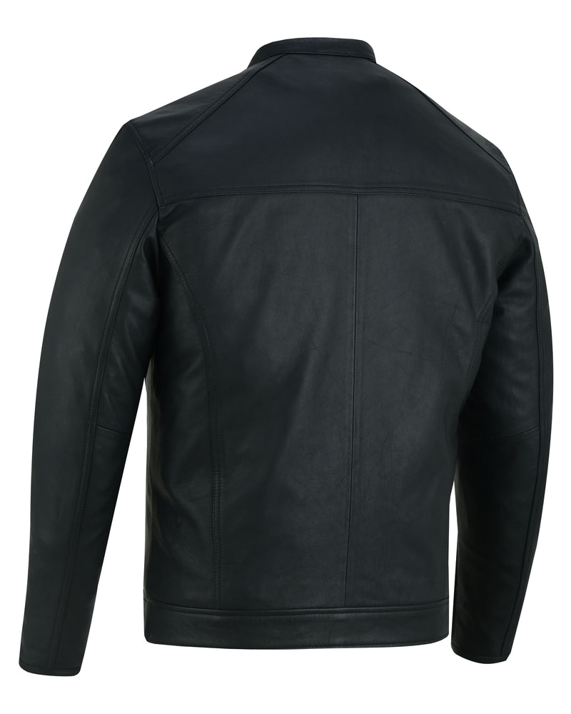 Torque Classic - Men's Leather Fashion Jacket-Mens Leather Motorcycle Jackets-Daniel Smart Mfg - Retail
