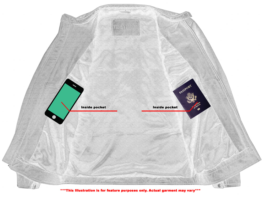 Torque Classic - Men's Leather Fashion Jacket-Mens Leather Motorcycle Jackets-Daniel Smart Mfg - Retail