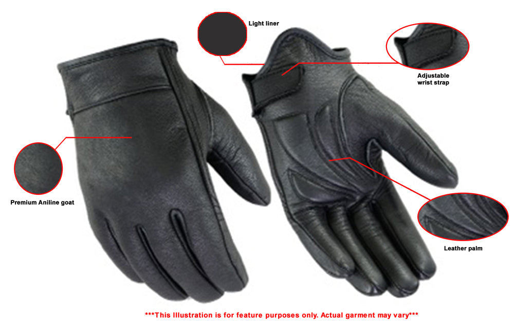 Urban Rider - Men's Lightweight Gloves-Mens Lightweight Gloves-Daniel Smart Mfg - Retail