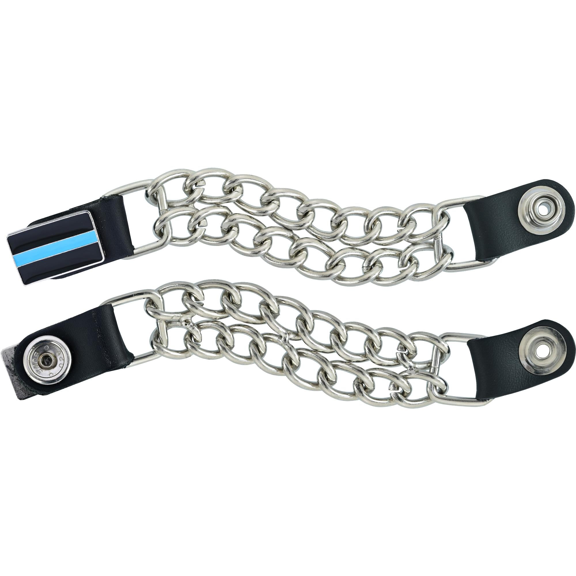 VE165D Vest Extender - Thin Blue Line-Vest Extenders-Daniel Smart Mfg - Retail